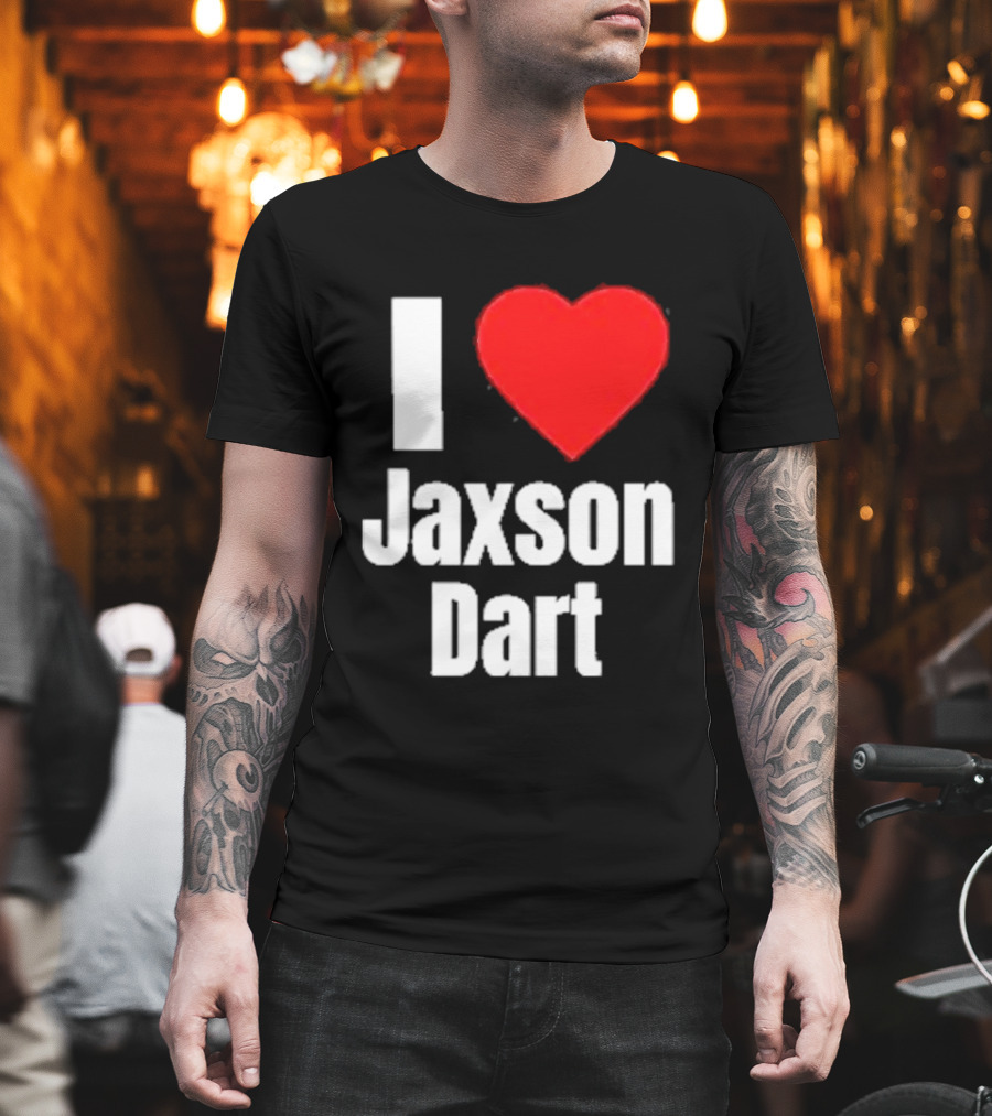 I Heart Jaxson Dart Fan Support T-Shirt