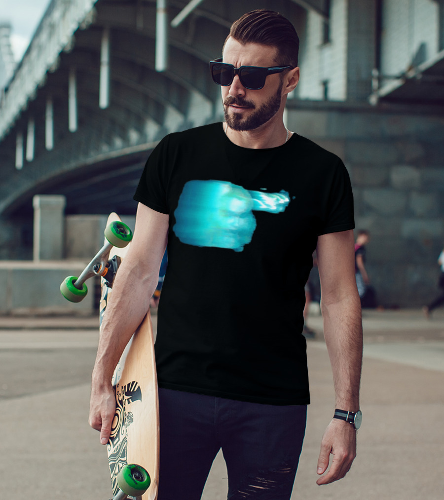 Phoebe Bridgers The Lost Tour 2026 Cyan Electric Aura T-Shirt