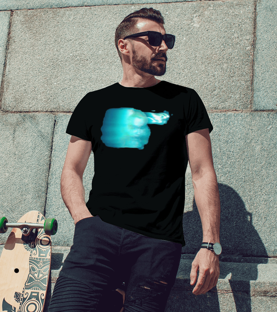 Phoebe Bridgers The Lost Tour 2026 Cyan Electric Aura T-Shirt