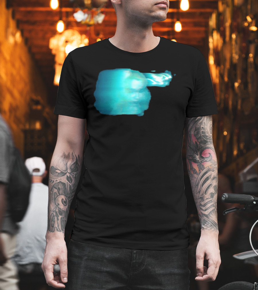 Phoebe Bridgers The Lost Tour 2026 Cyan Electric Aura T-Shirt