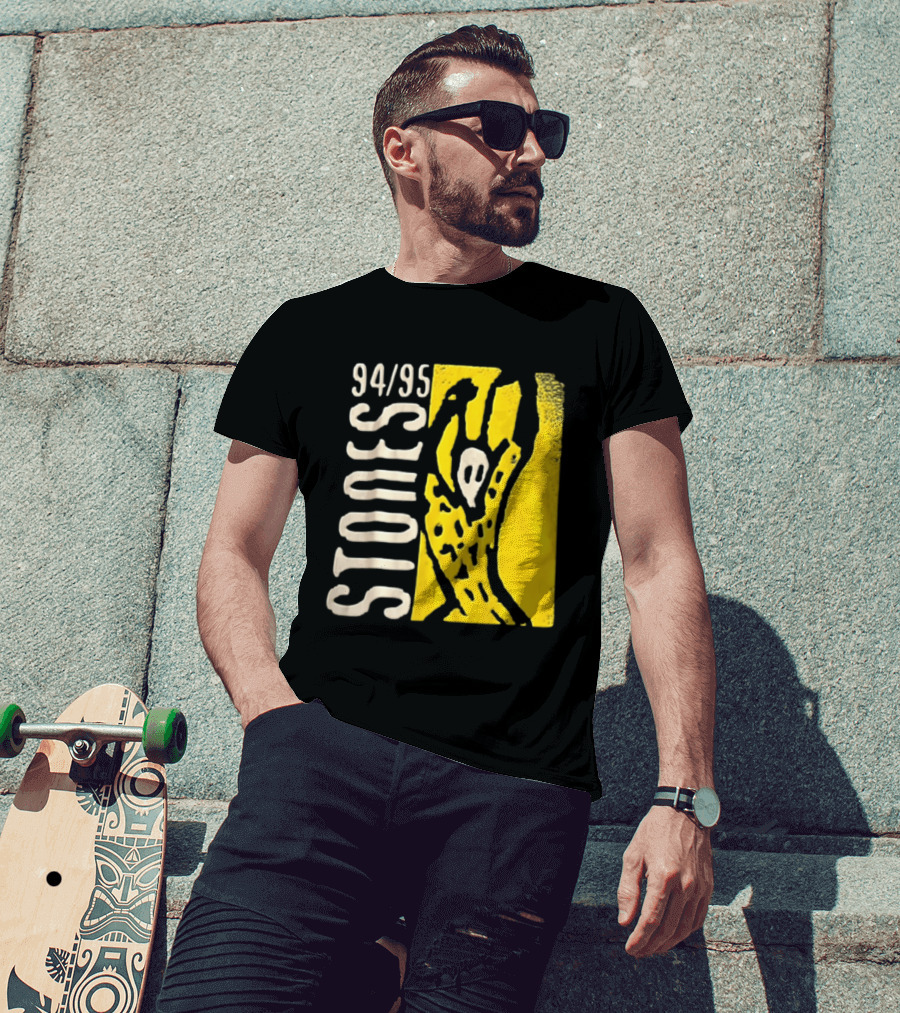 Stones 94 95 Yellow Voodoo Creature Sketch T-Shirt