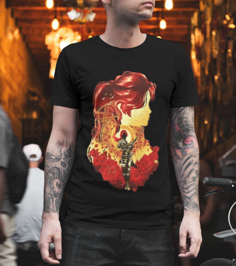 Rose Of Versailles Oscar Francois De Jarjayes Anime Manga Roses T-Shirt