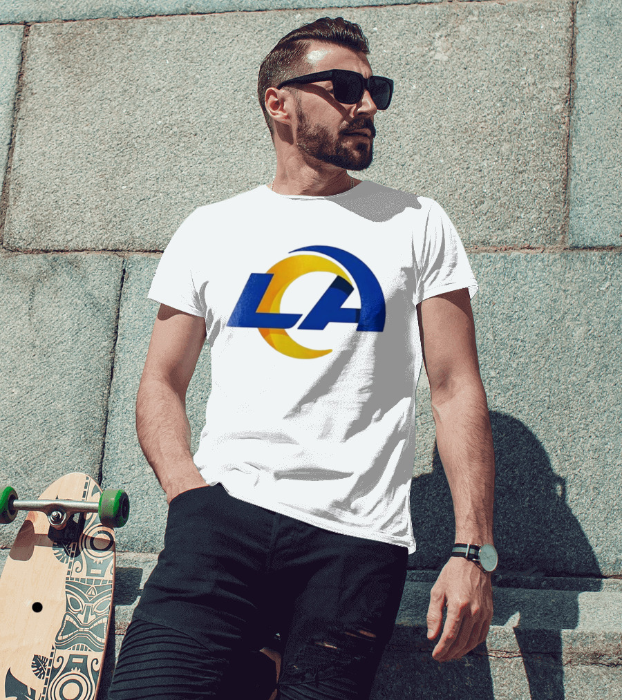 Los Angeles Rams Peanuts Snoopy Start Of The Season Collaboration T-Shirt