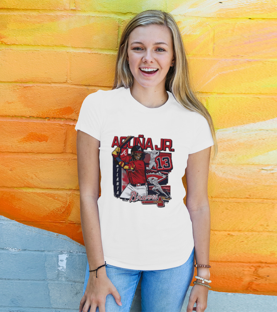 Ronald Acuna Jr. 13 Atlanta Braves 2026 Baseball MLB T-Shirt