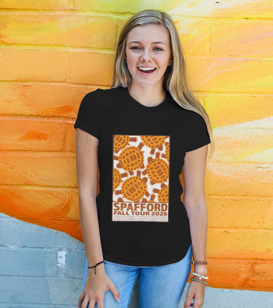 Spafford Fall Tour 2026 Turtles And Tour Dates T-Shirt