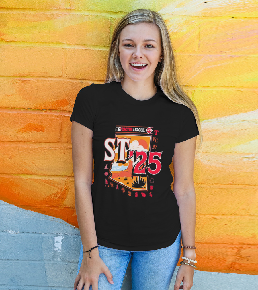 Cactus League 2025 Arizona Spring Training MLB AZ ST'25 T-Shirt