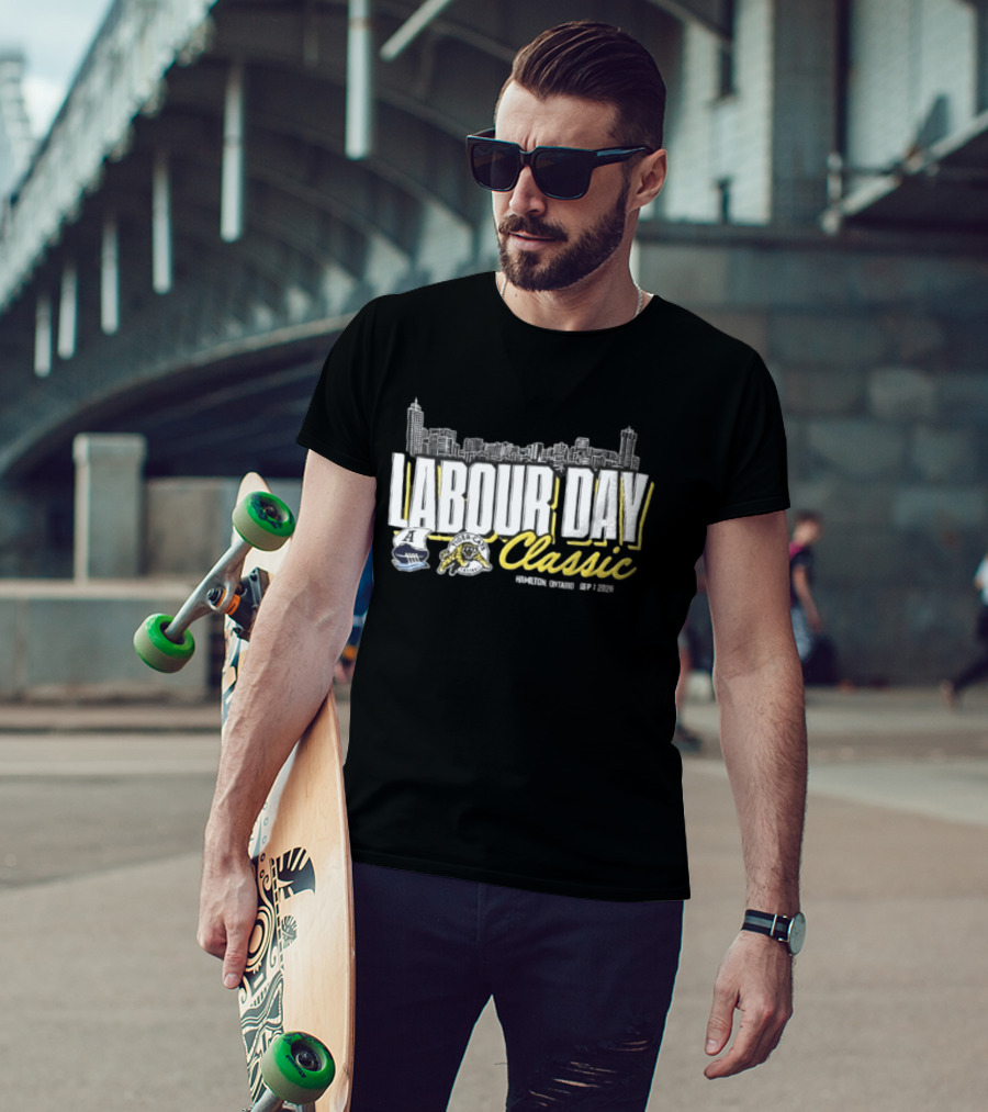 Toronto Argonauts Hamilton Tiger Cats Labour Day Classic 2026 Skyline Event T-Shirt