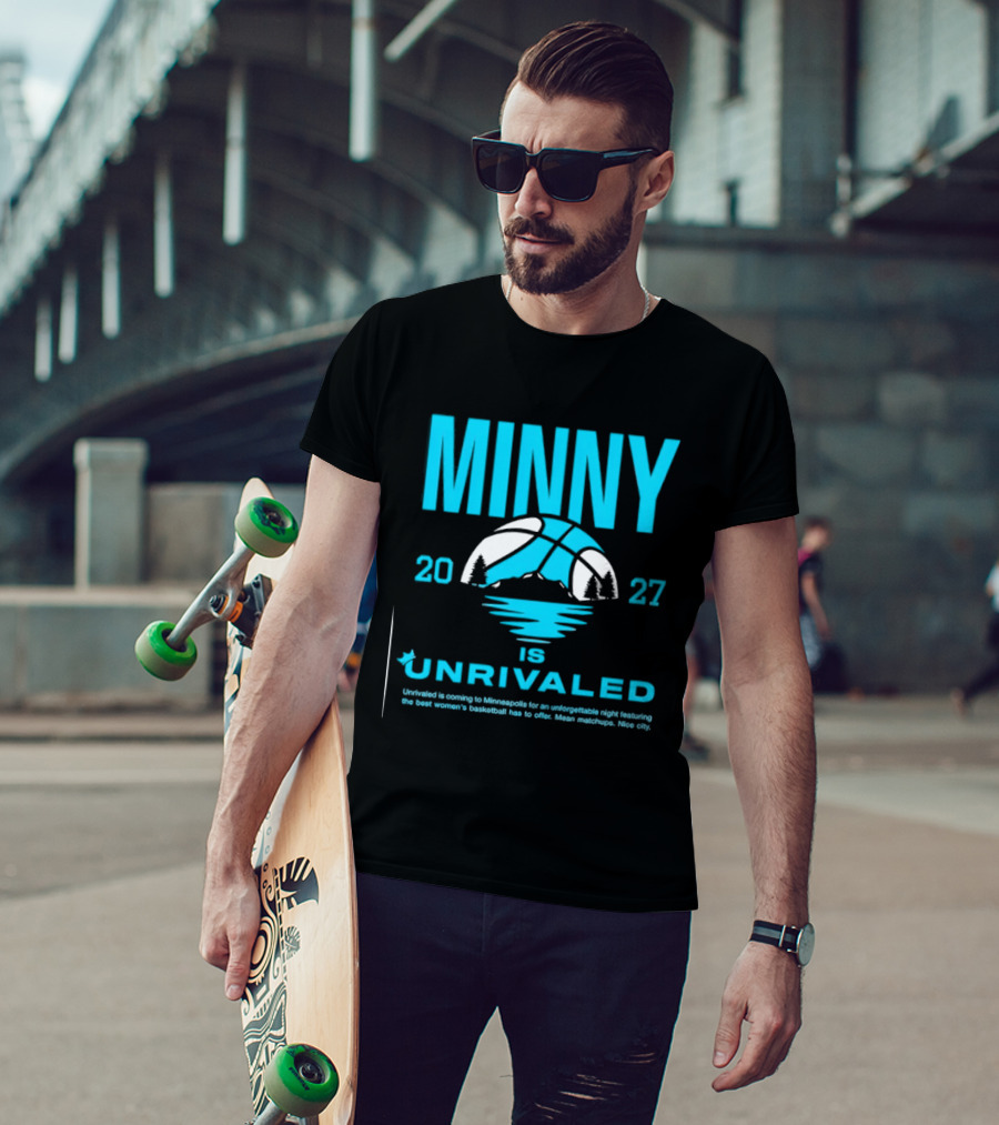 Minny 2027 Unrivaled Basketball Season 3 Bus Tour Event T-Shirt