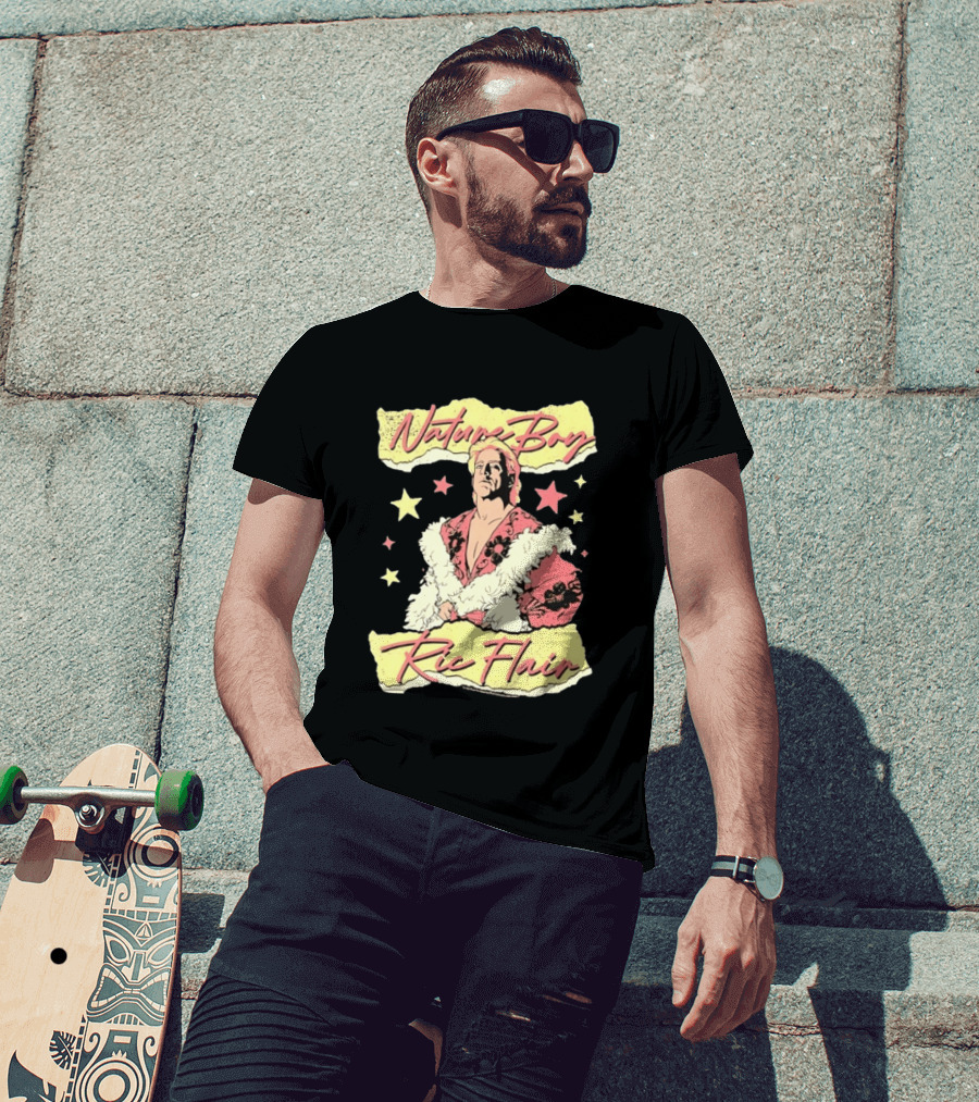 Nature Boy Ric Flair Distressed Vintage Wrestling T-Shirt