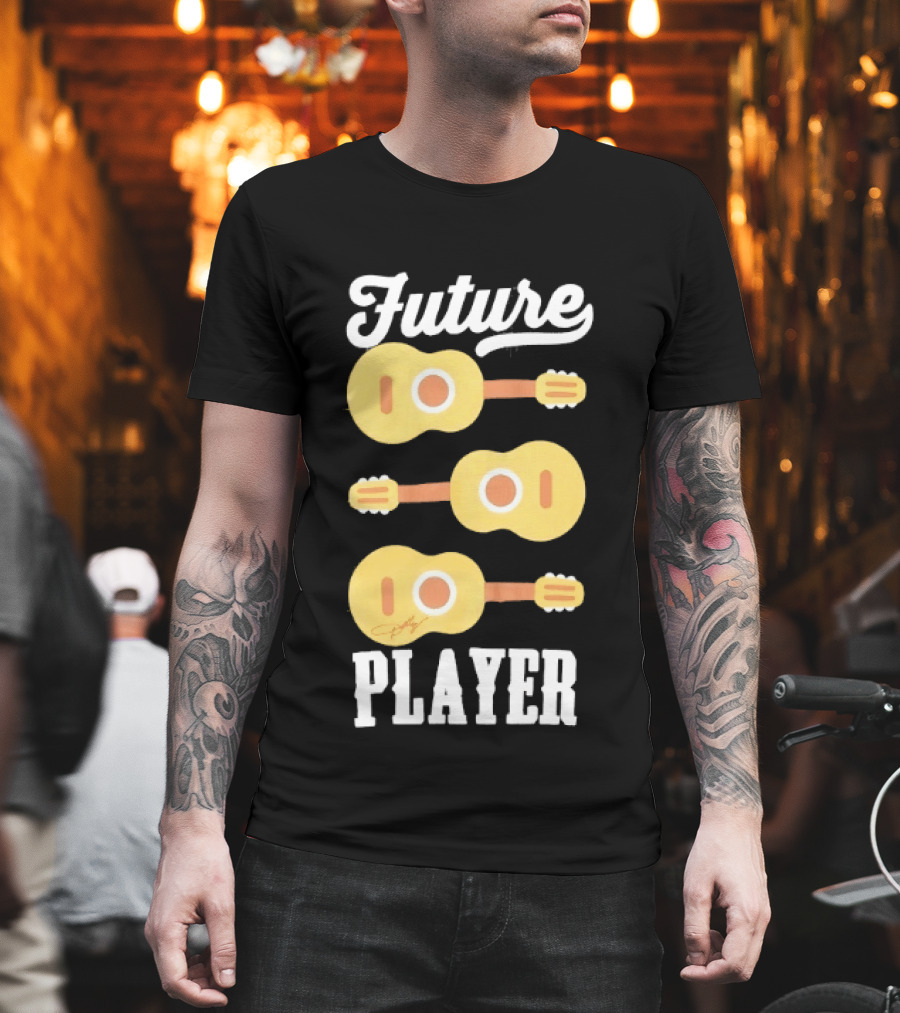 Future Dolly Guitar Music Player T-Shirt
