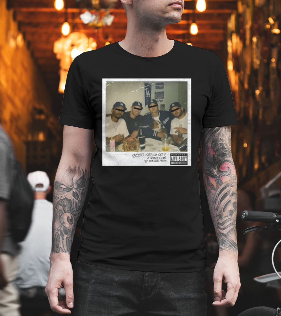 Good Kid La City A Short Film By Dodger Nation La Dodgers Baseball Team T-Shirt