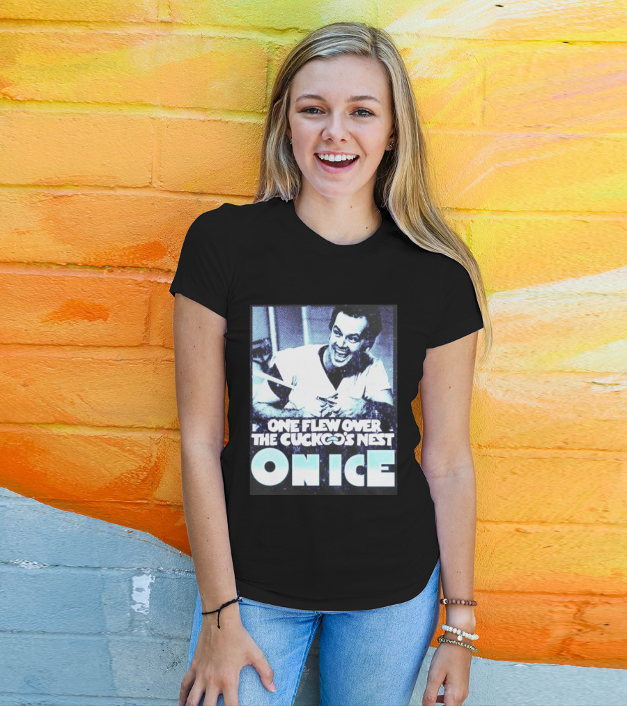 Jack Nicholson One Flew Over The Cuckoo's Nest On Ice T-Shirt