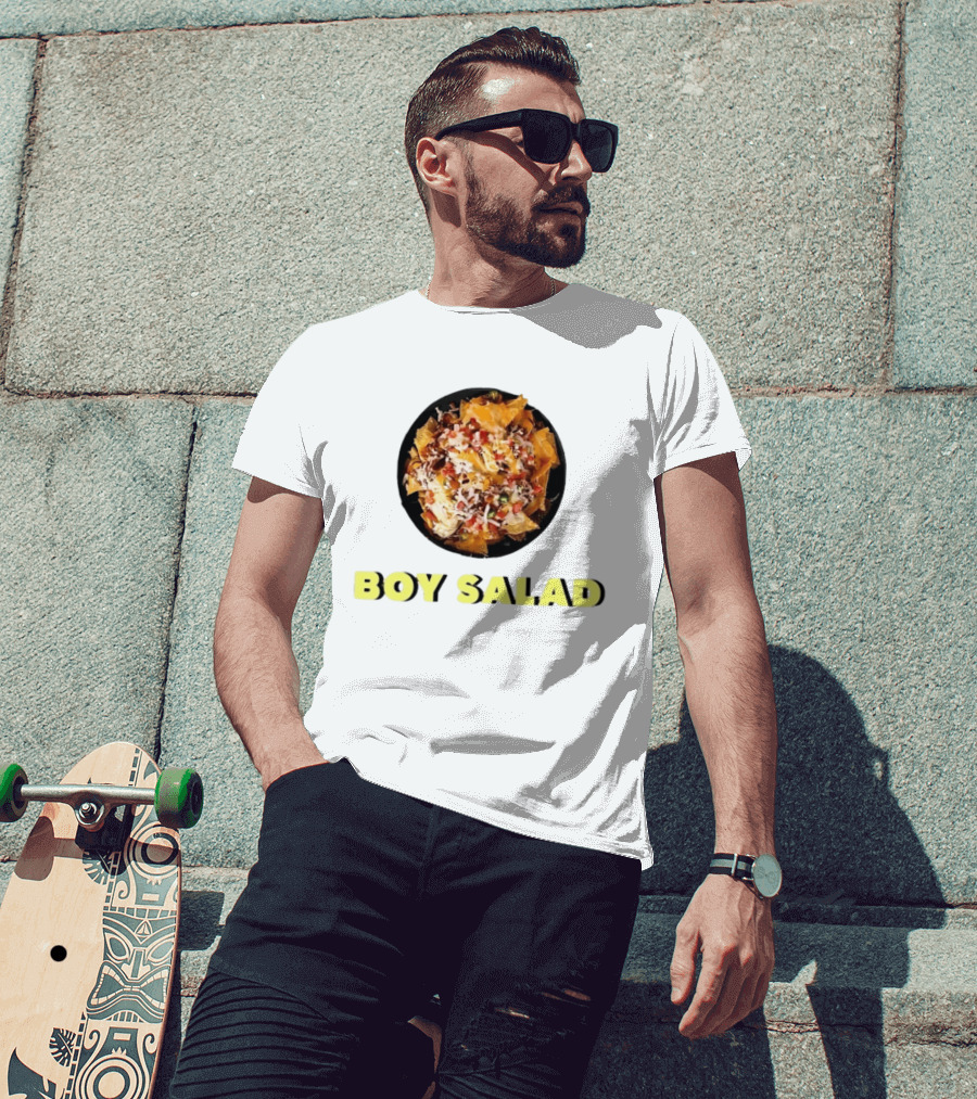 Boy Salad Nachos Snack Meme Food T-Shirt