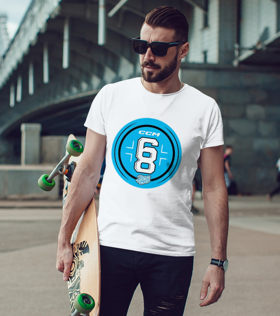 CCM 68 200×85 Tournament Series 2026 Iconic Blue Circle T-Shirt