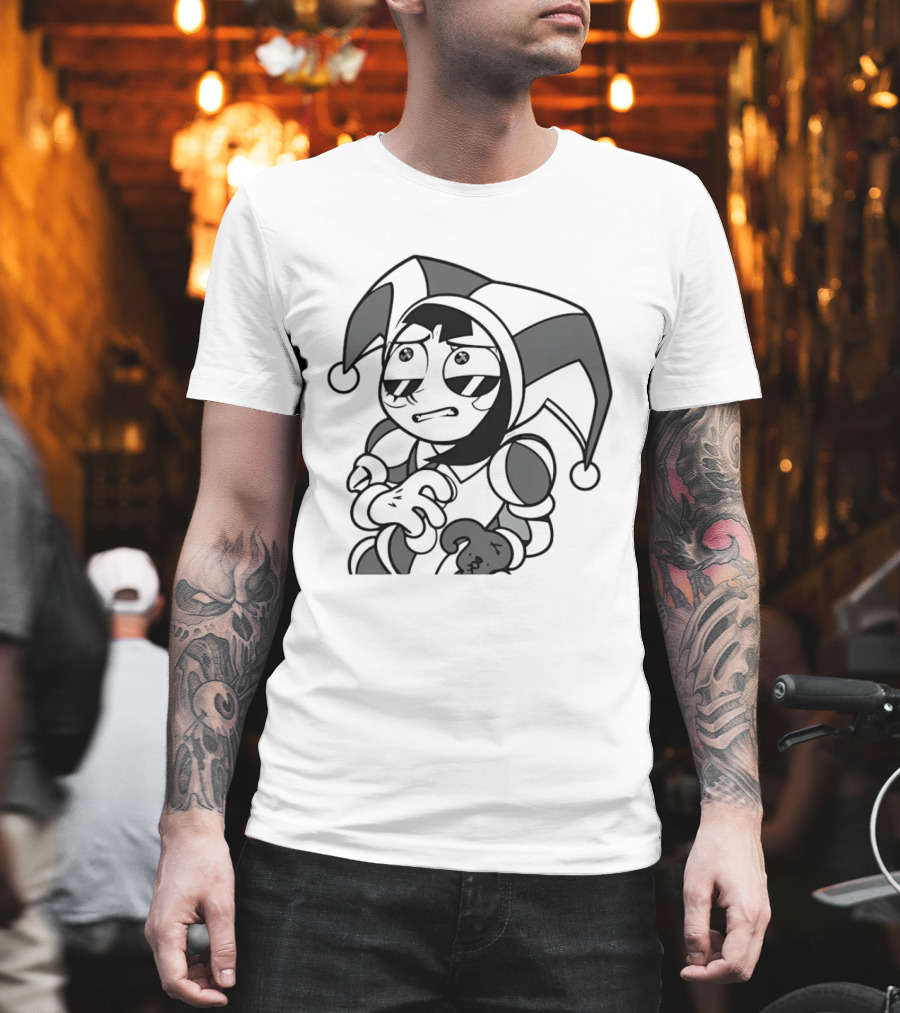 Jester Indie Animation Character Glitch Productions T-Shirt