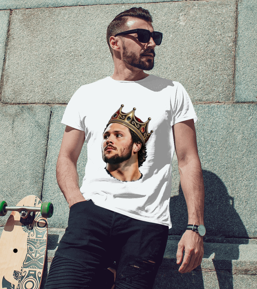 Josh Allen Buffalo Bills King Crown Football T-Shirt