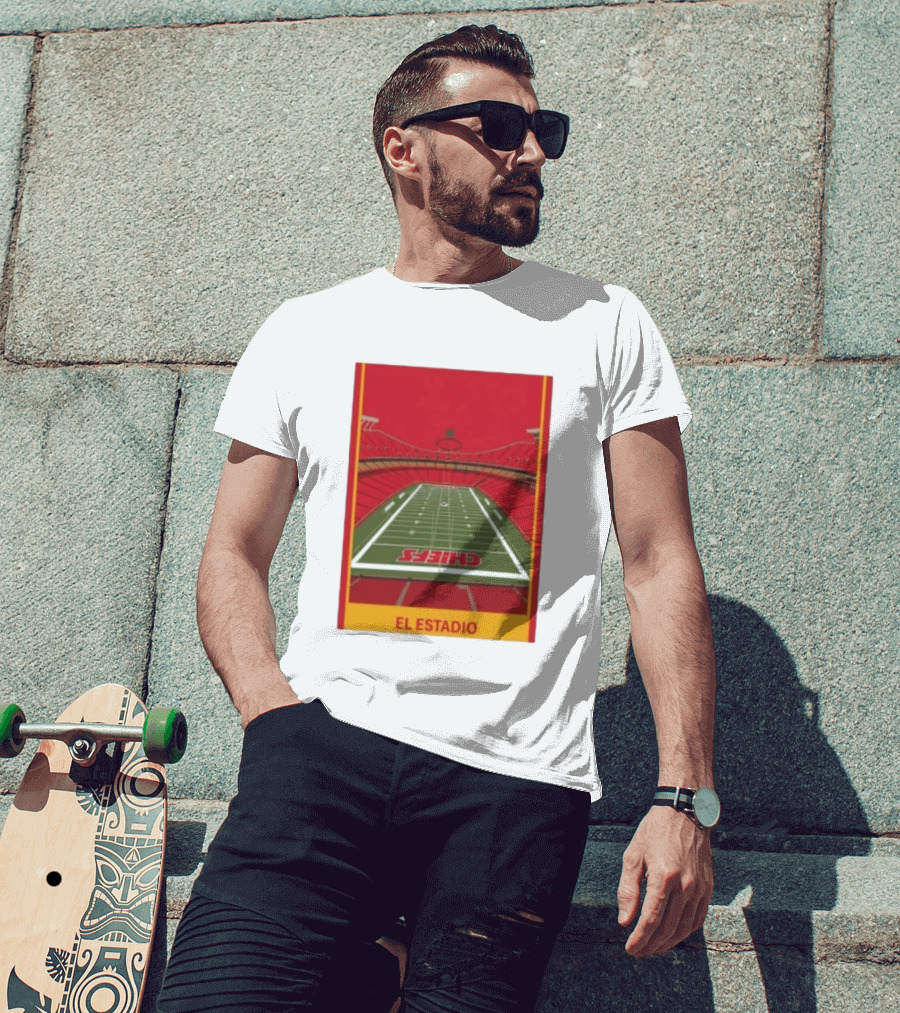 Kansas City Chiefs El Estadio Stadium Chiefs Field T-Shirt