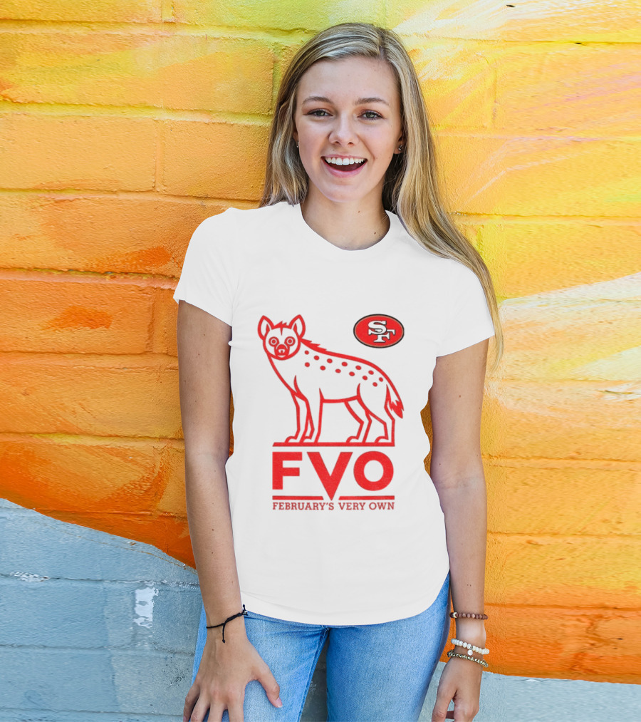 San Francisco 49ers Hyena FVO February's Very Own SF T-Shirt
