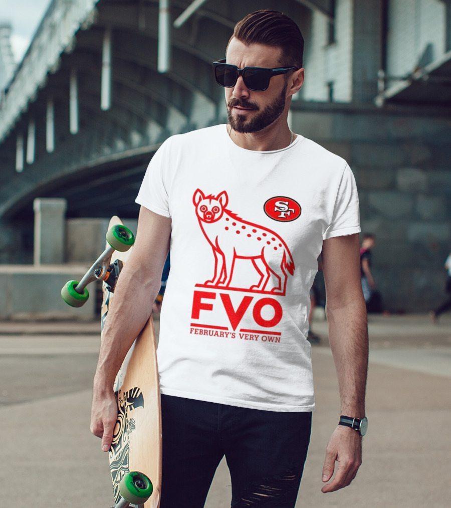 San Francisco 49ers Hyena FVO February's Very Own SF T-Shirt