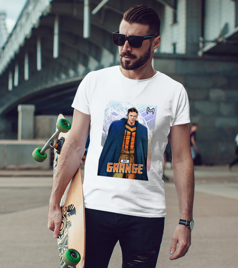 Harold Grange Red Grange Chicago Football Icon Legend T-Shirt