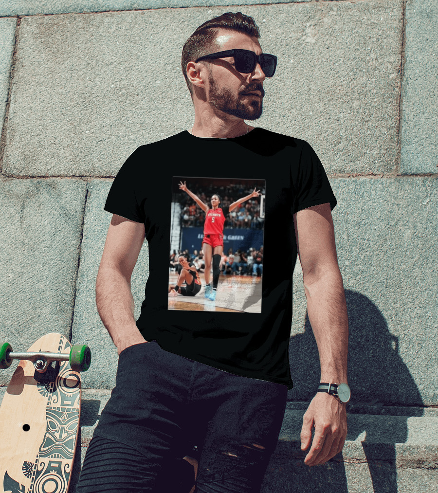 Angel Reese Celebrates 30th Double Double With 30 Points For Atlanta In Iconic Moment T-Shirt