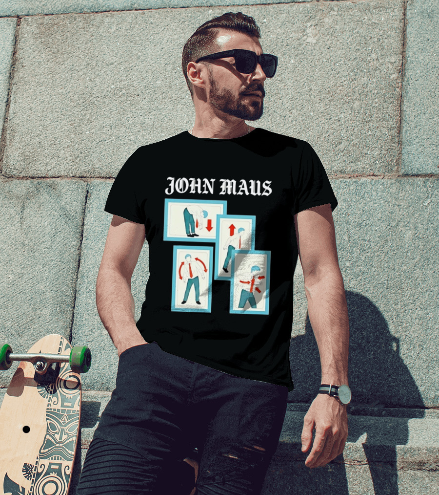 John Maus Synth Pop Indie Music Performance Illustrations T-Shirt
