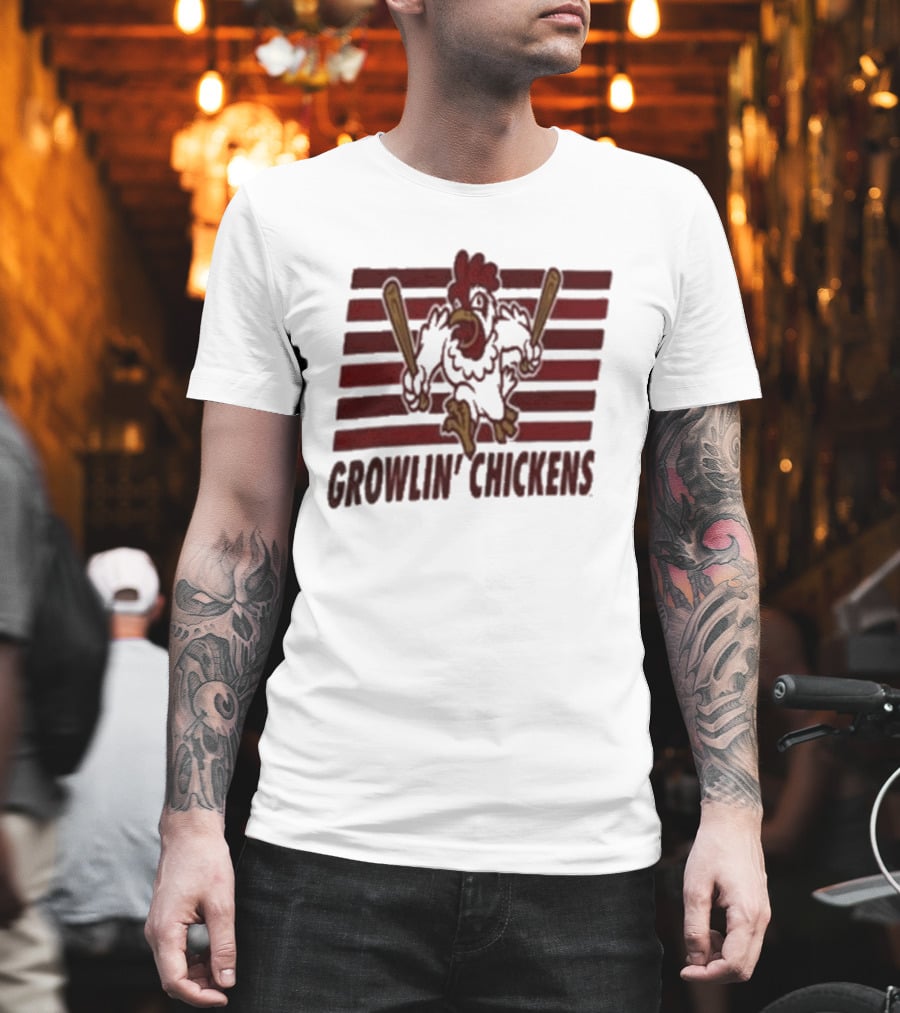 Growlin Chickens Northwest Arkansas Naturals Minor League Baseball MiLB T-Shirt