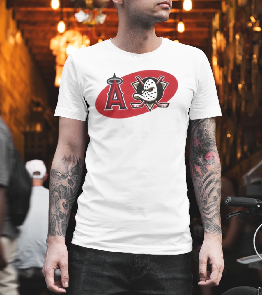 Los Angeles Anaheim Ducks Collaboration Night T-Shirt