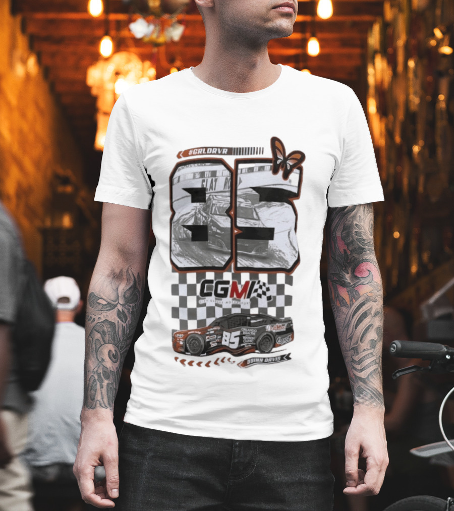 Quinn Davis City Garage Motorsport 85 GRLDRV Racing T-Shirt