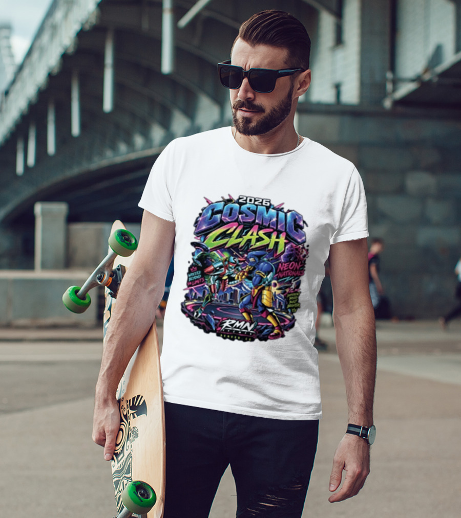 2026 Cosmic Clash Neon Nationals RMN Events T-Shirt