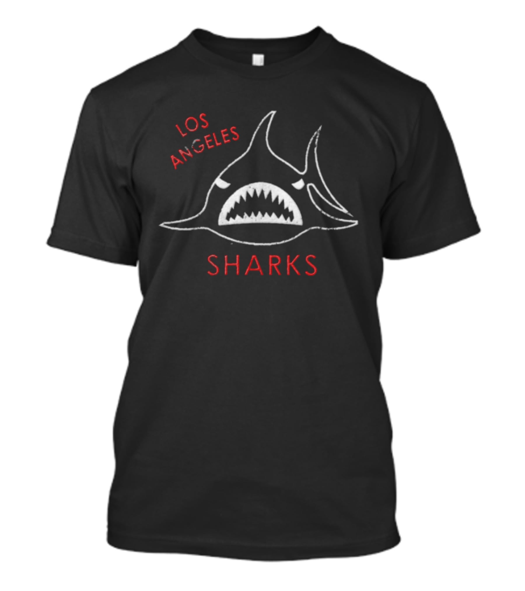 1972 Los Angeles Sharks Retro Hockey Team T-Shirt
