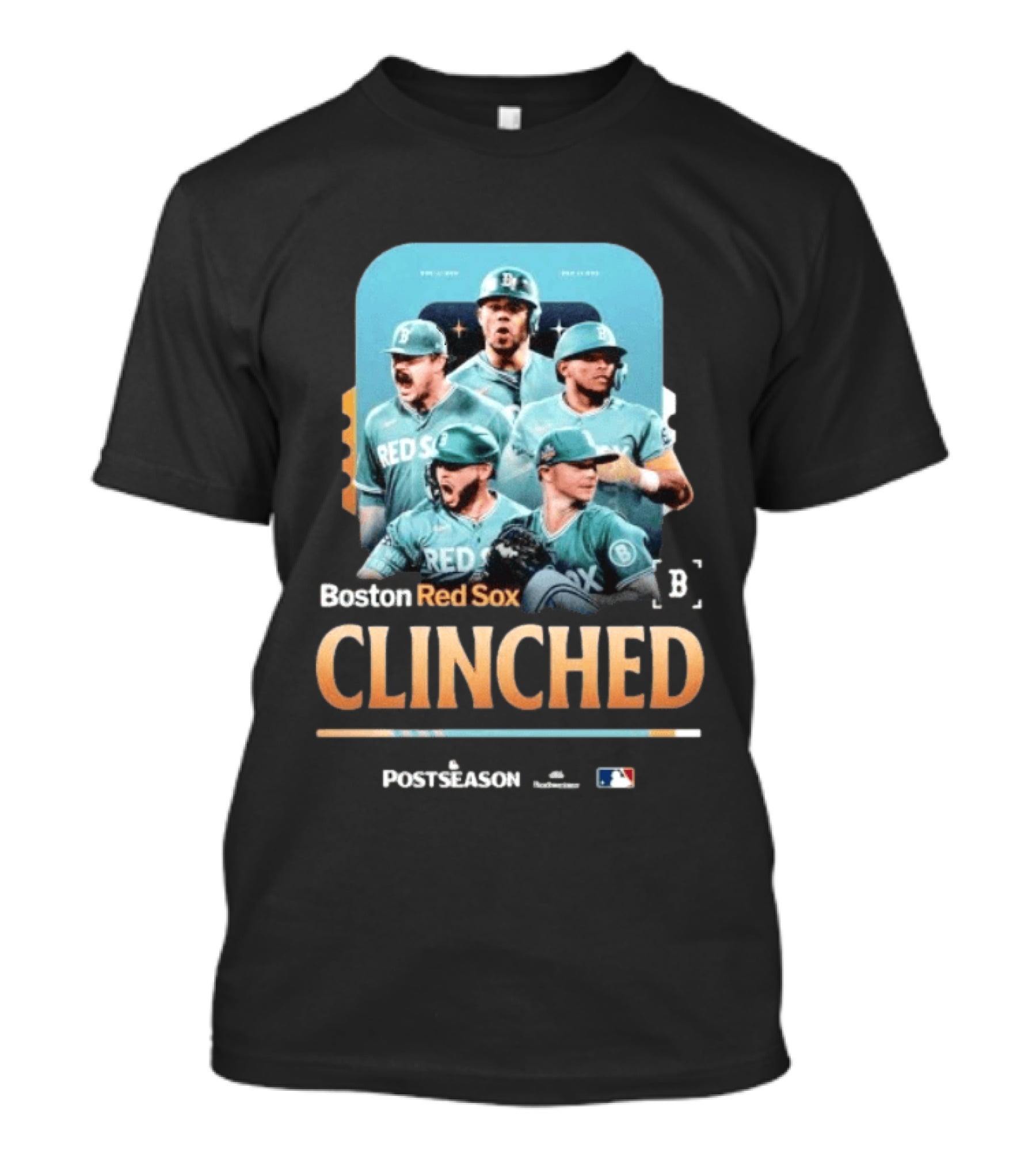 Boston Red Sox Clinched Postseason 2026 MLB T-Shirt