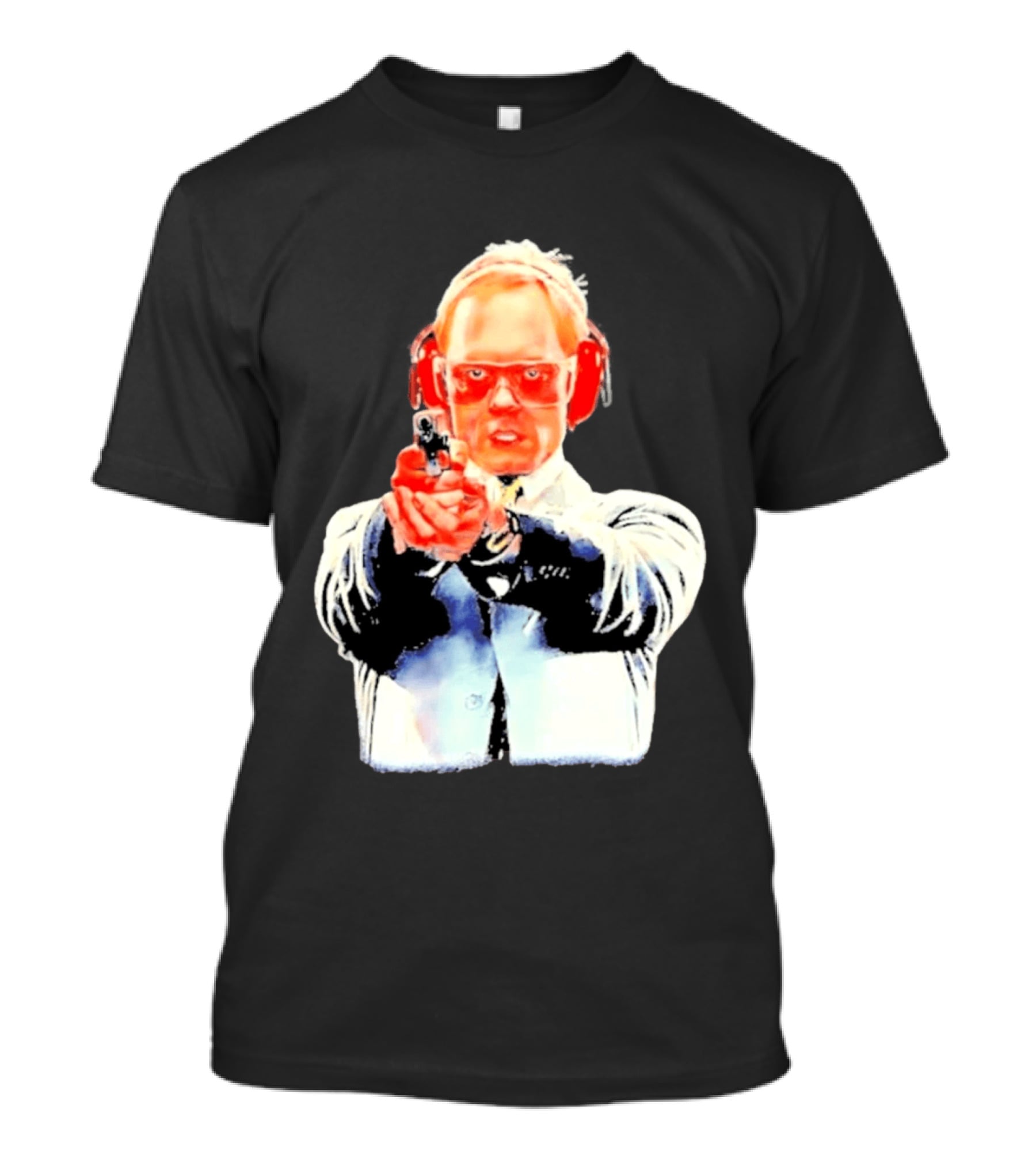 Dr. Niles Crane With Hand Cannon Analyzed Kiss T-Shirt