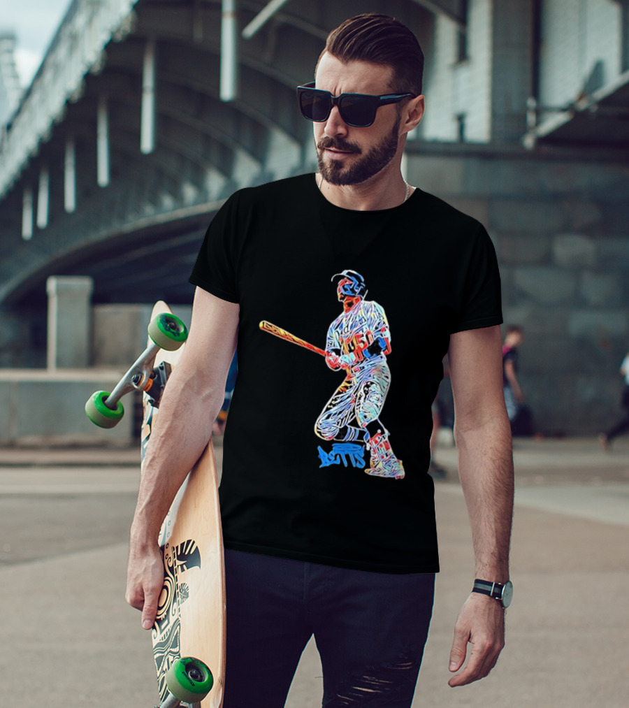 Mookie Betts Los Angeles Dodgers MLB Baseball Artful T-Shirt