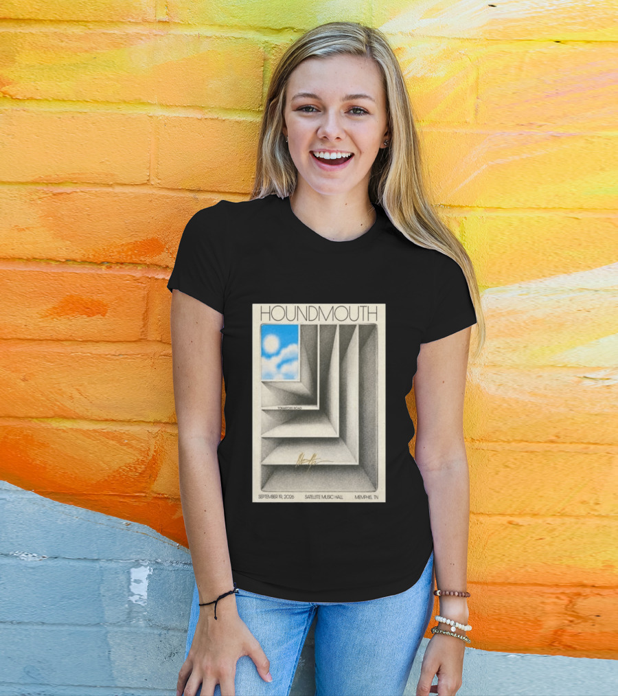 Houndmouth September 19 2026 Satellite Music Hall Memphis TN Tour T-Shirt