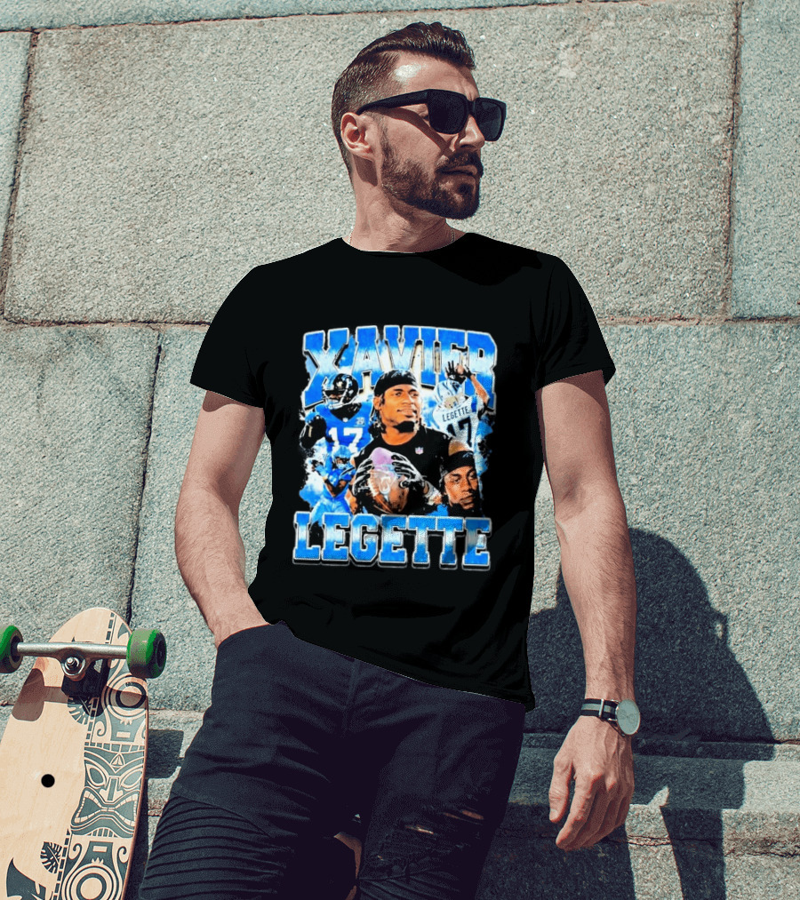 Xavier Legette Panthers Football Star Player Highlights T-Shirt