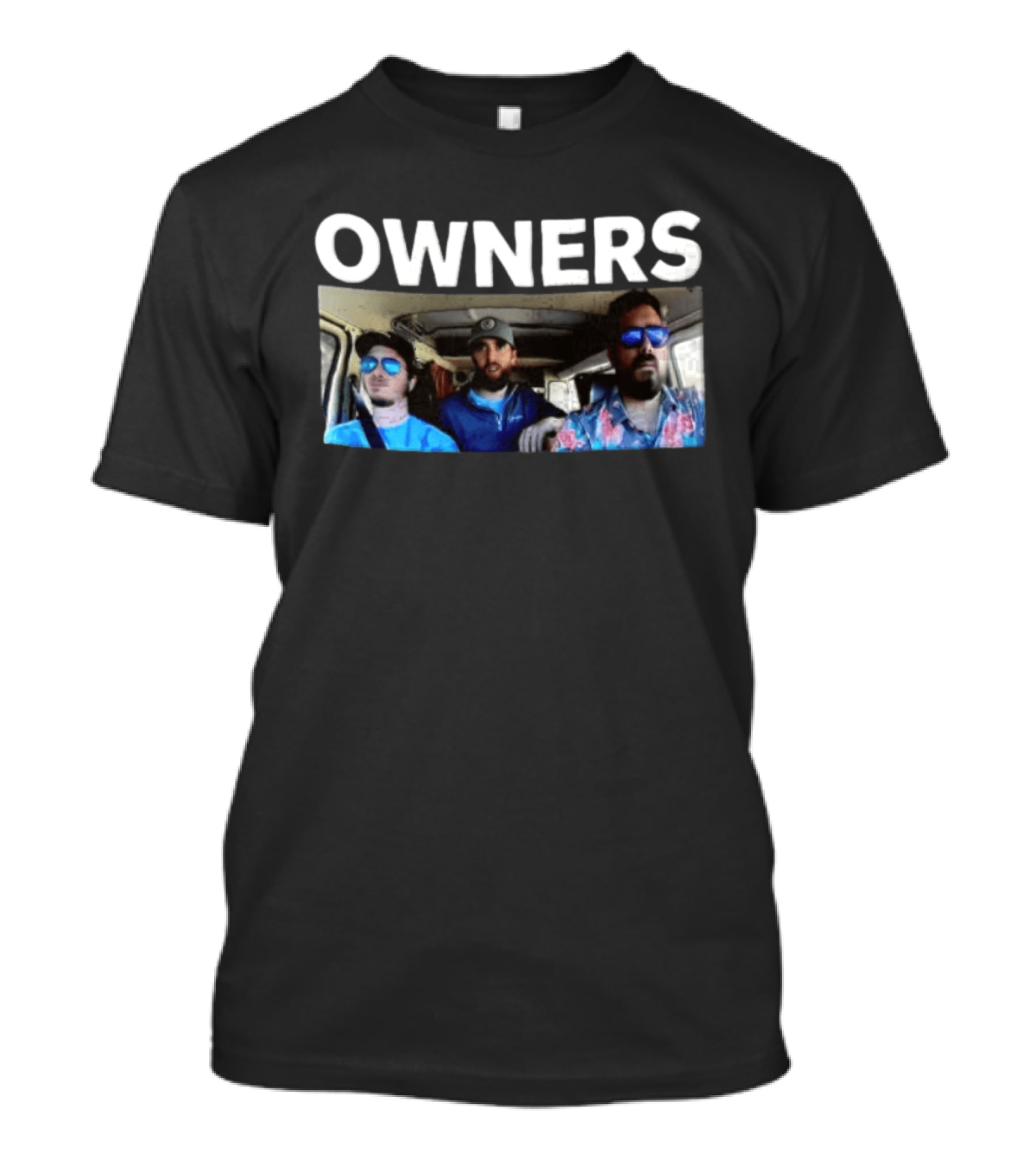 Pardon My Take Owners Podcast Crew In Van T-Shirt
