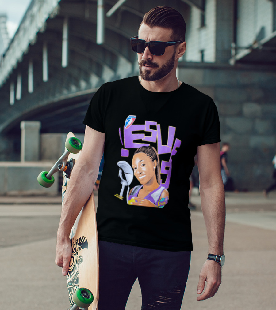 WNBA Lisa Leslie Sparks Basketball Legend Retro 9 T-Shirt