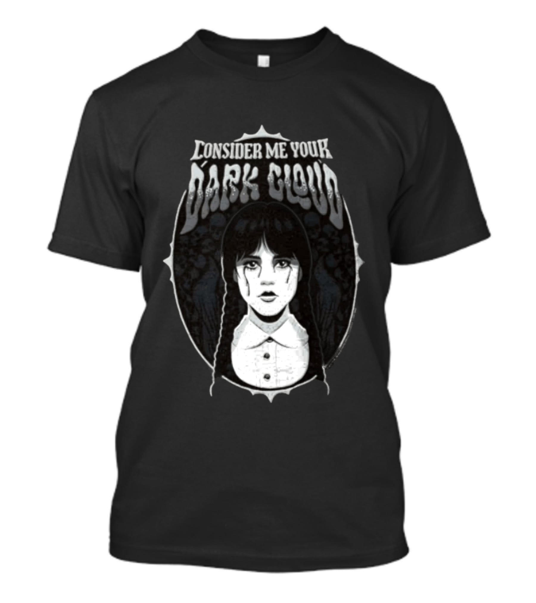 Consider Me Your Dark Cloud Wednesday Addams 2022 T-Shirt