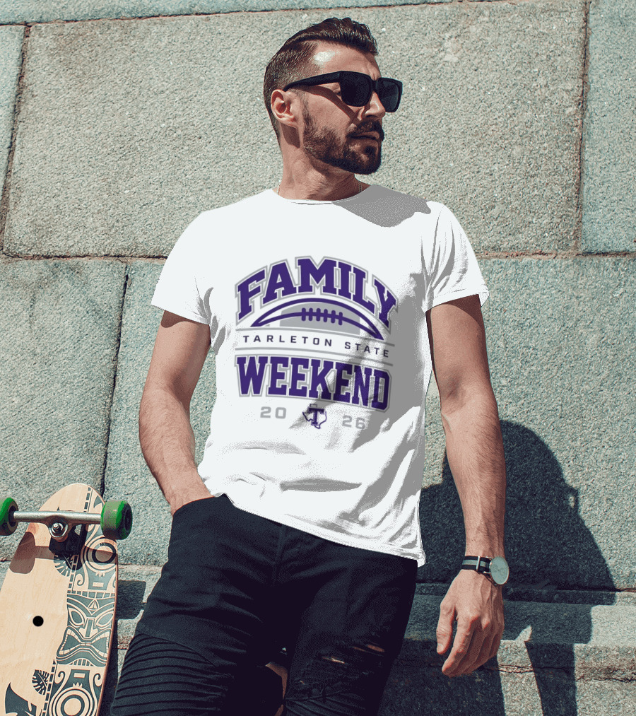 Tarleton State Family Weekend 2026 Football Event T-Shirt
