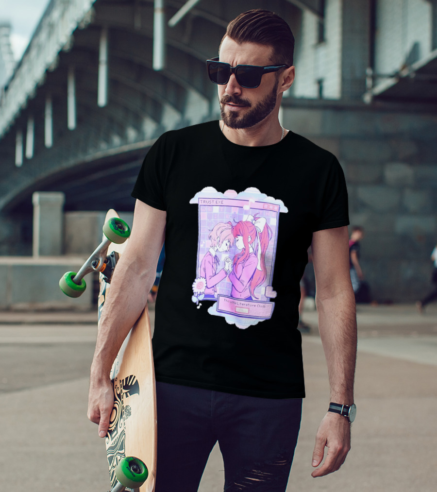 Doki Doki Literature Club Trustexe Monika Sayori This Is The Literature Club T-Shirt