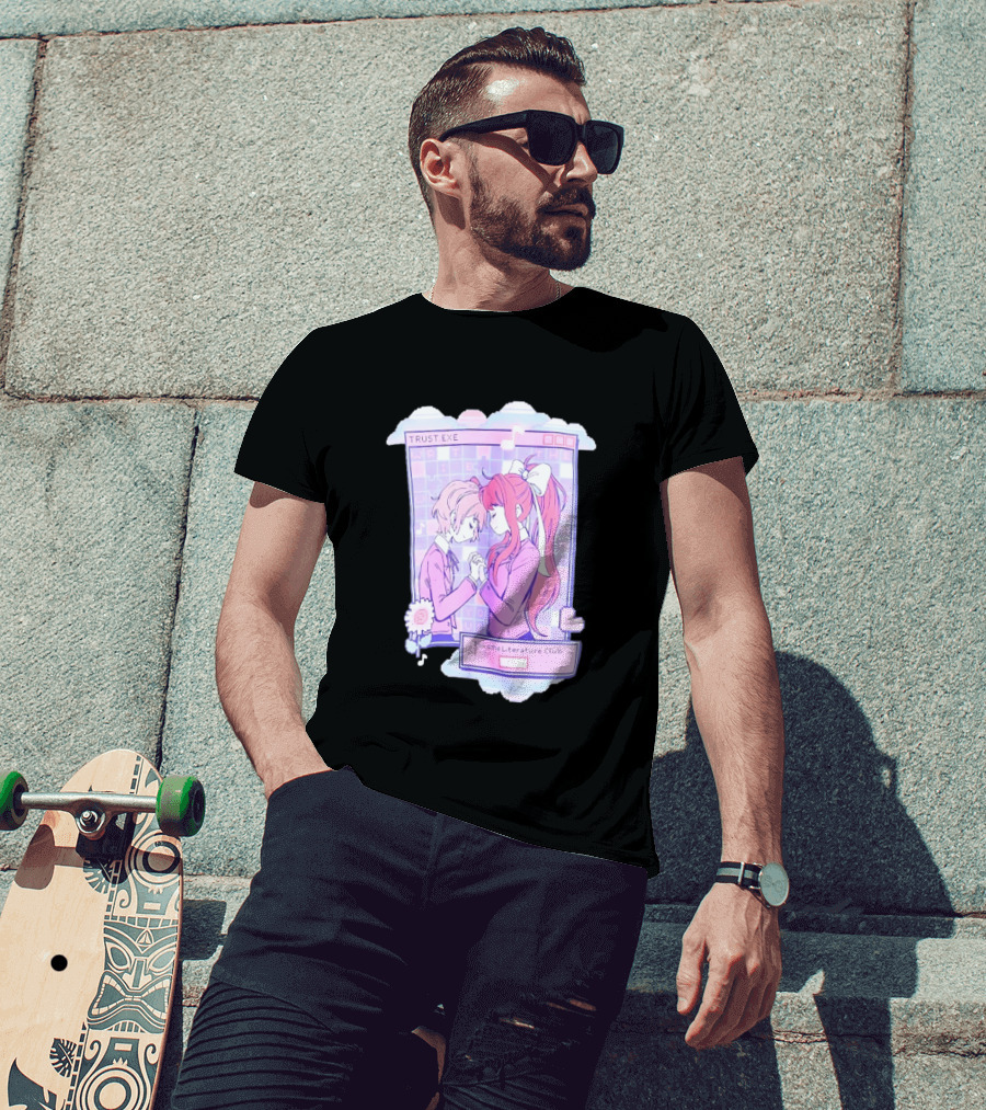 Doki Doki Literature Club Trustexe Monika Sayori This Is The Literature Club T-Shirt