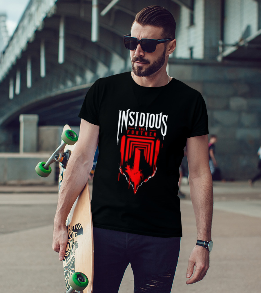 Insidious The Further Horror Movie Supernatural Red Dripping Font T-Shirt