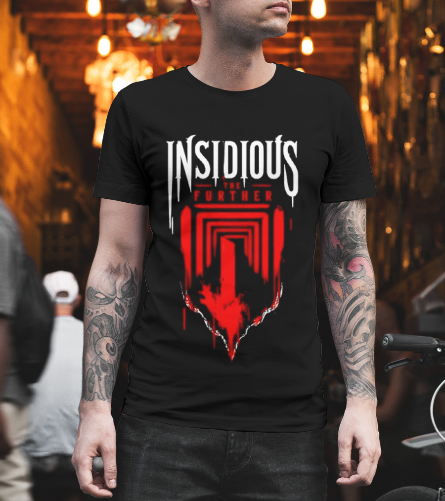 Insidious The Further Horror Movie Supernatural Red Dripping Font T-Shirt