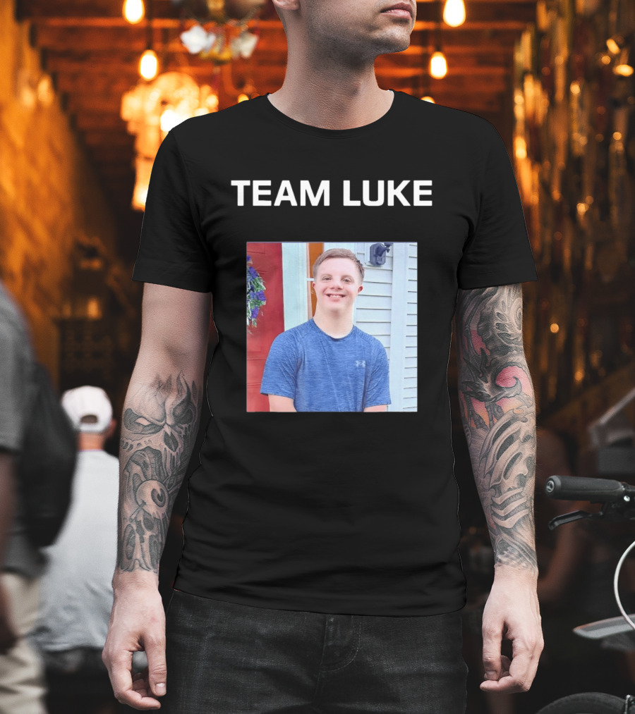 Team Luke Support Community Empowerment T-Shirt