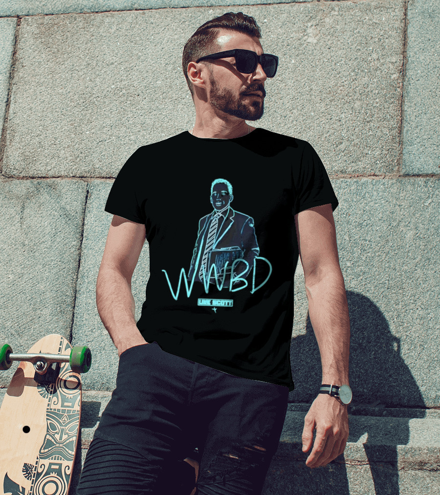 WWBD Michael Scott The Office Dunder Mifflin T-Shirt