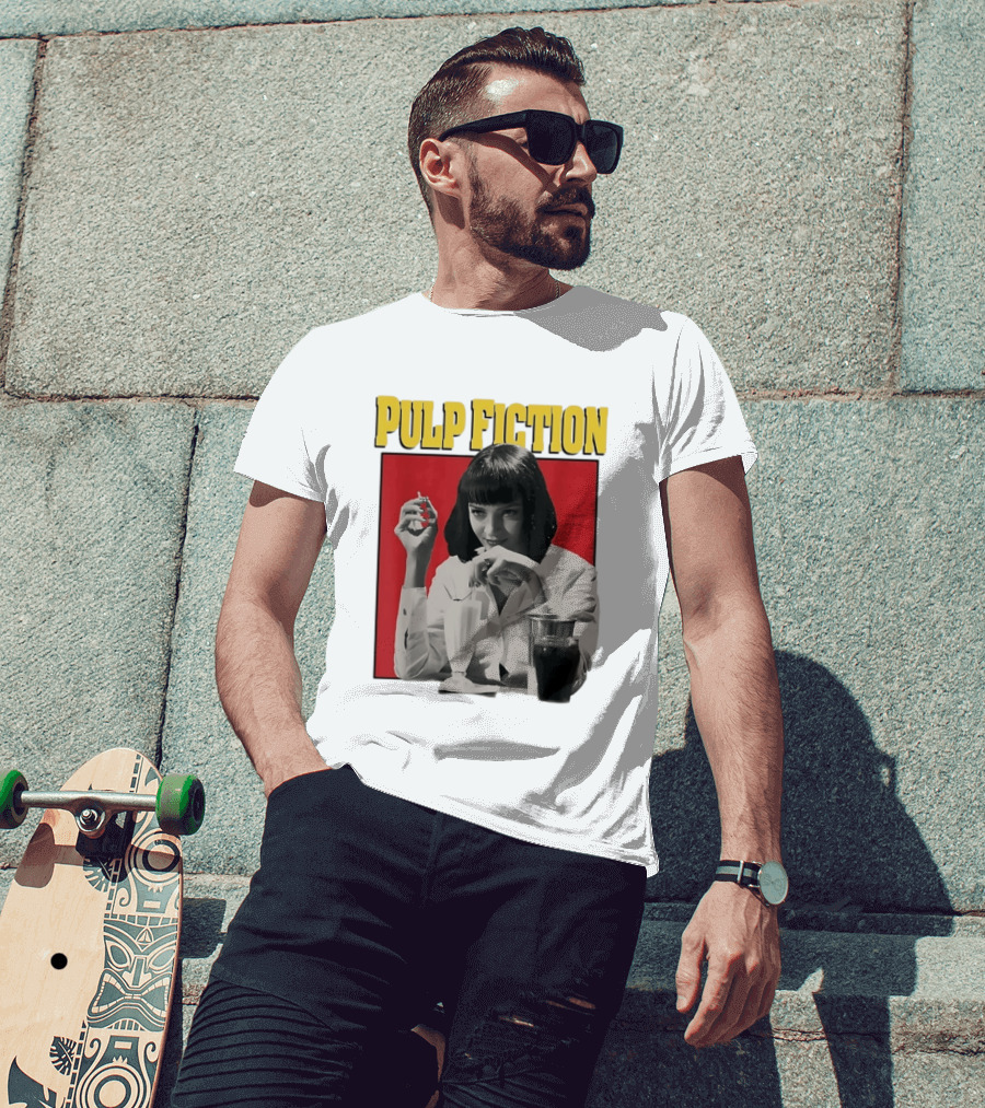 Pulp Fiction Mia Wallace Uma Thurman Quentin Tarantino T-Shirt