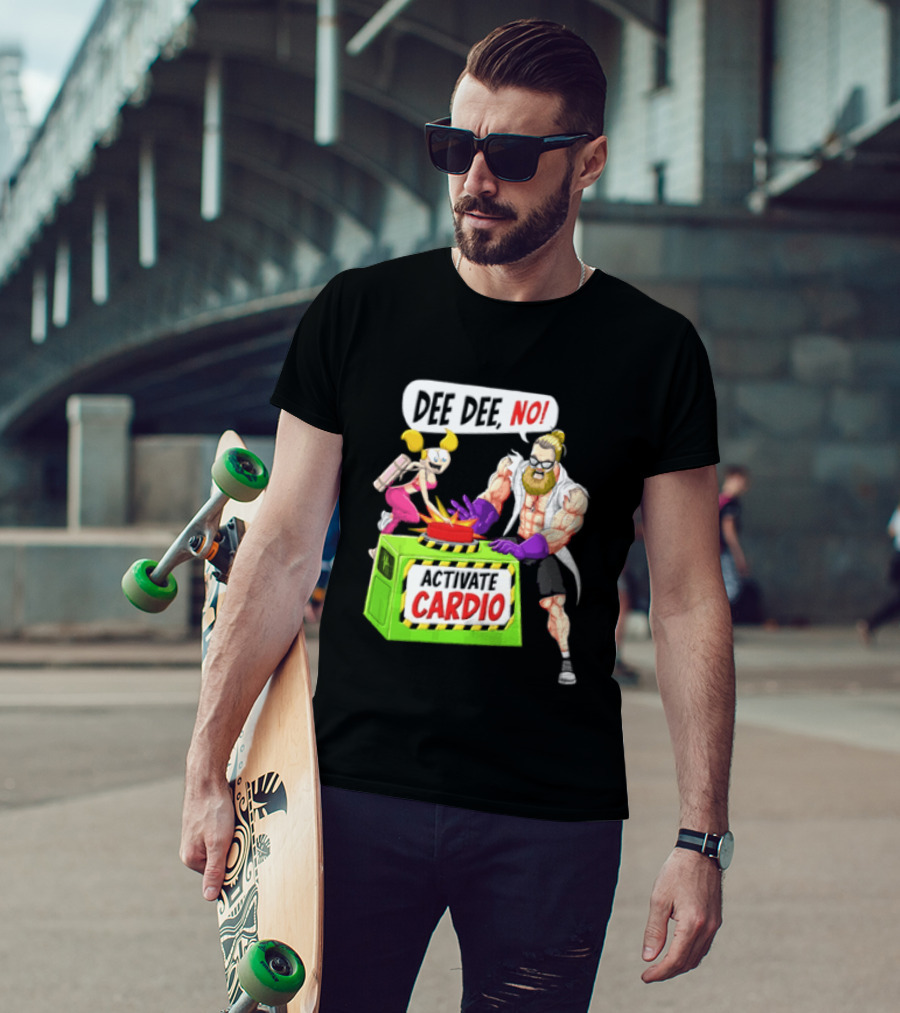 Dee Dee No Activate Cardio Dexters Laboratory Cartoon T-Shirt