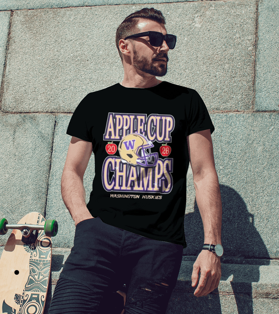 Washington Huskies Apple Cup 2026 T-Shirt