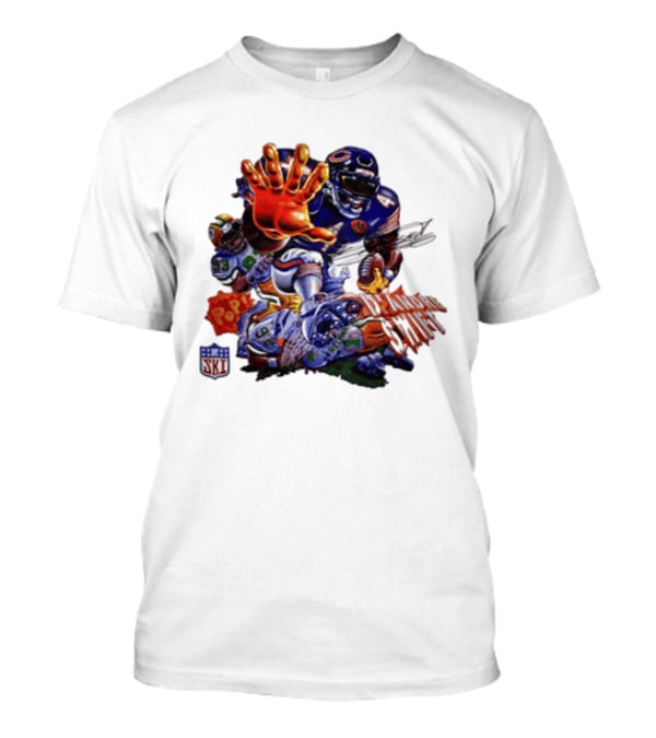 Chicago Bears Pop Art Dandre Swift 4 93 92 NFL T-Shirt